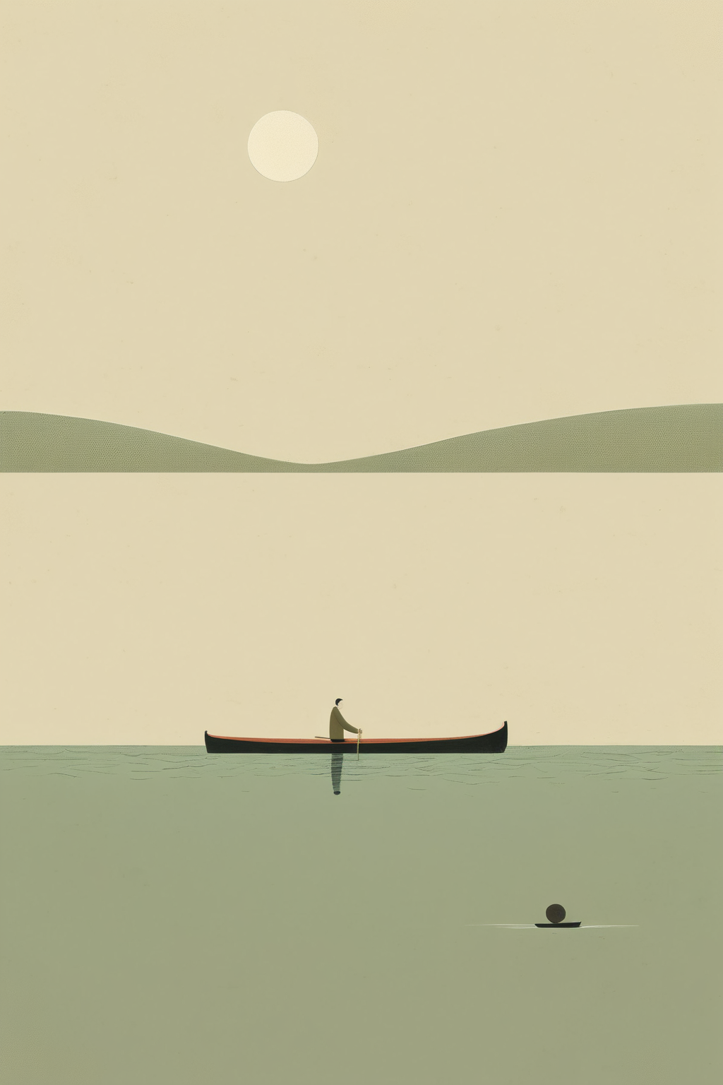 00208-954651860-_lora_Alessandro Gottardo style_1_Alessandro Gottardo style - man rowing a boat across the water.png